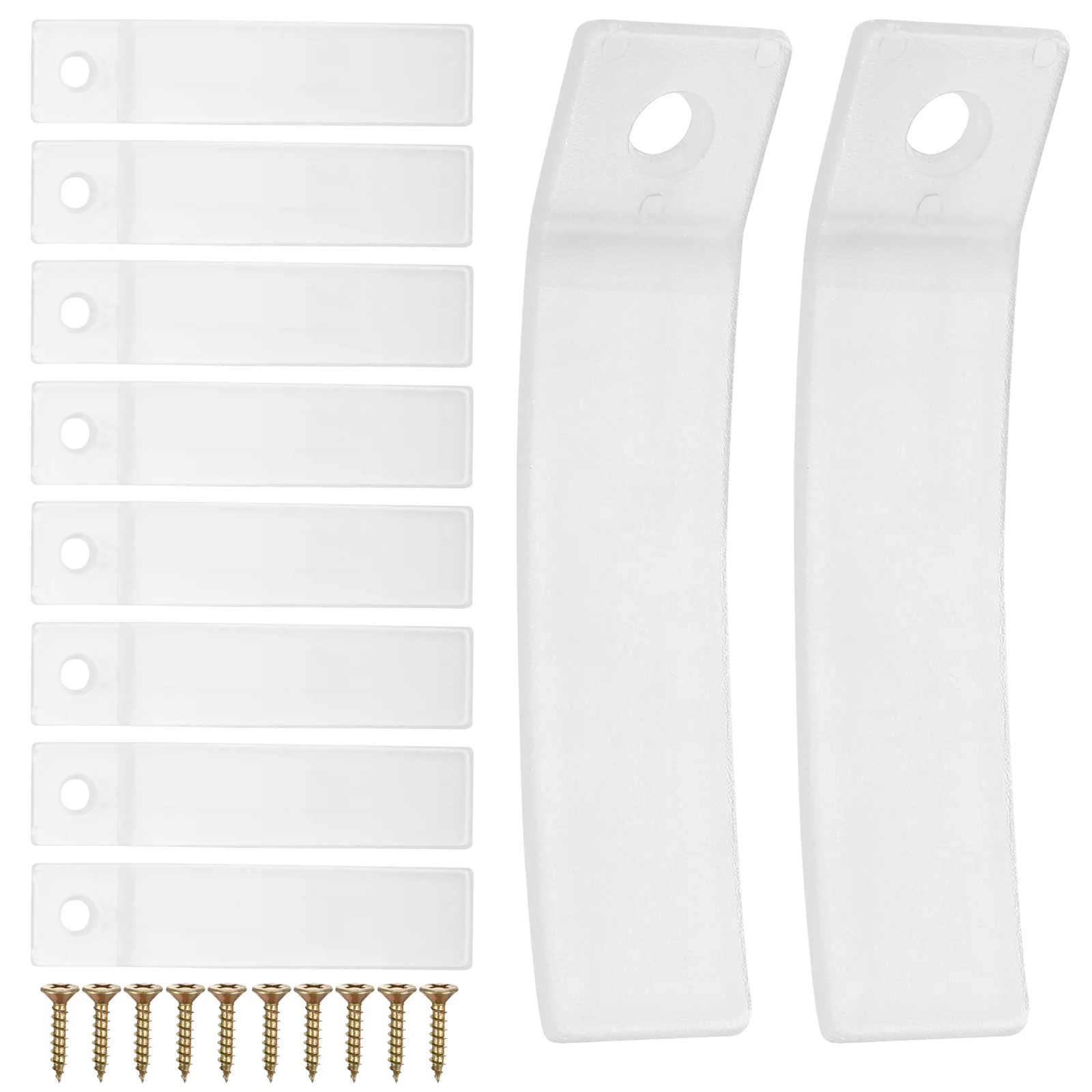 Drawer Limiter Dresser Guides Cabinet Bumpers Clear Central Repair Kit Plastic Bottom Mount Slides Pads for Doors Quiet