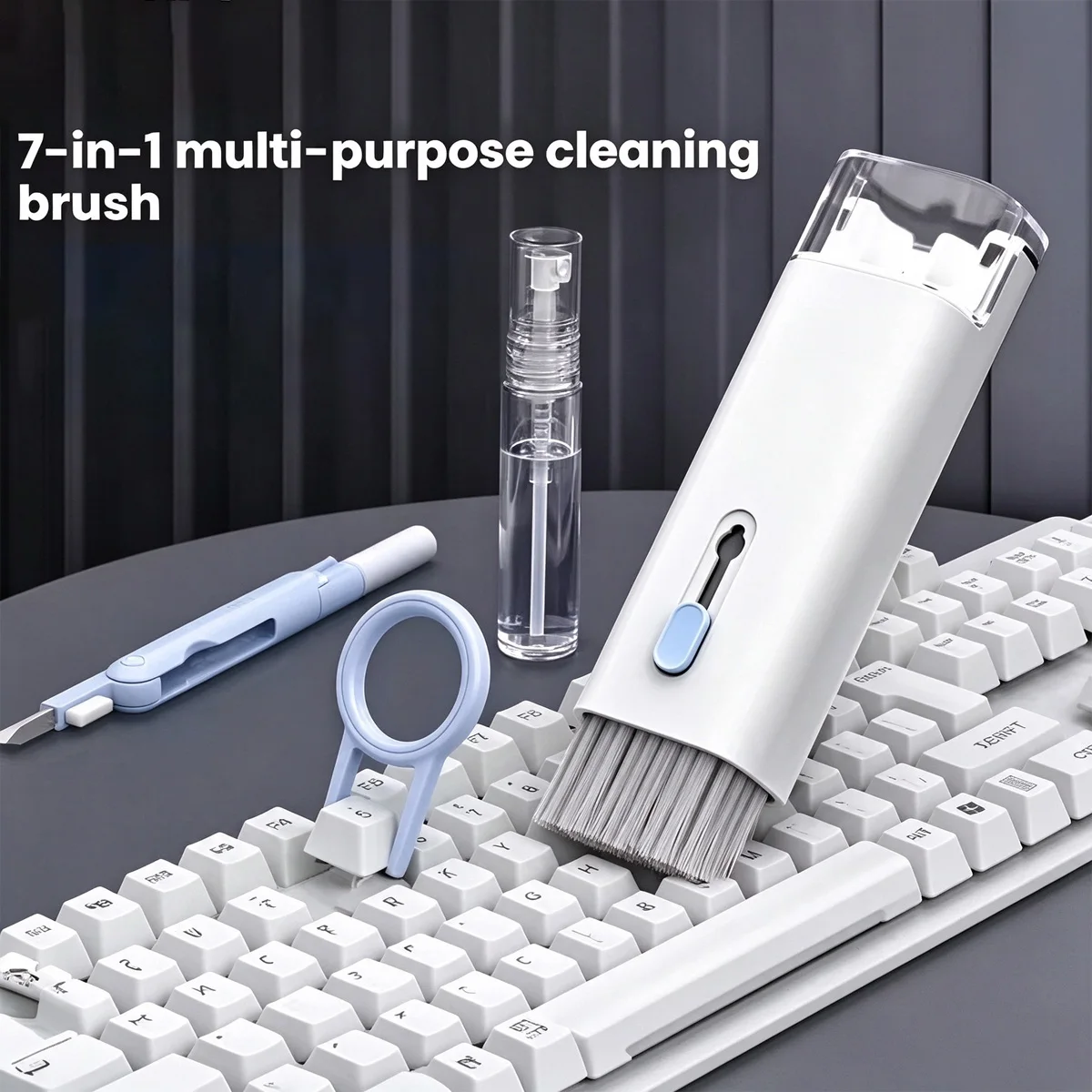 7 in 1 Electronic Cleaner Kit Laptop Keyboard Airpod Clean Multi-Function With Keycap Puller Bottle For Iphone MacBook Earbuds