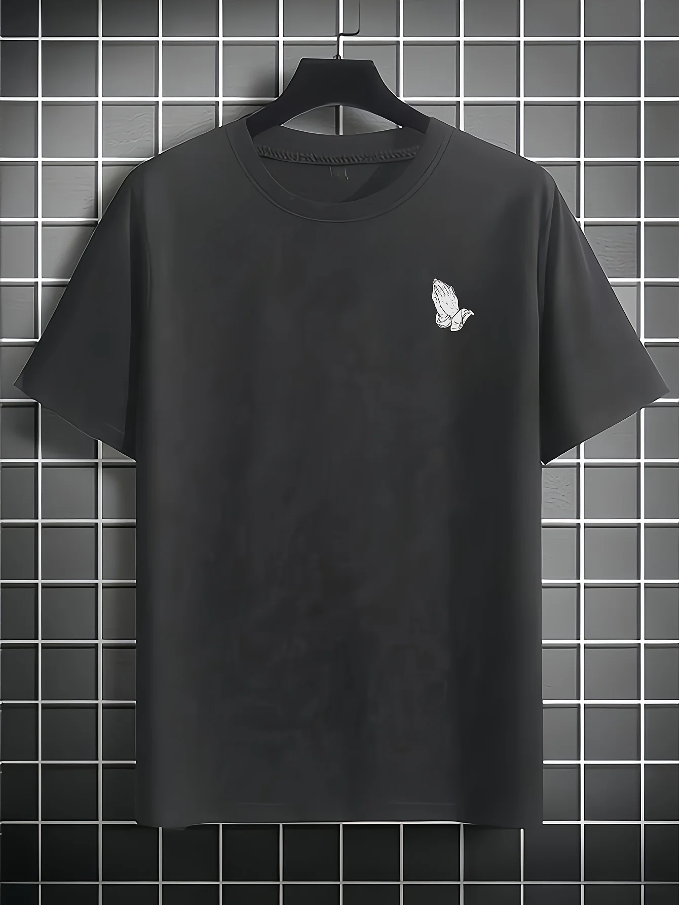 الصيف الأكثر مبيعا "الالله فقط يمكن أن يحكمني" نمط 100% القطن العصرية الرجال تي شيرت اليومية في الهواء الطلق الرياضة حفلة عادية قصيرة الأكمام #5