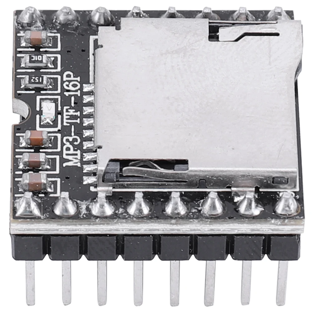 DFPlayer Mini MP3 Player Module TF Card U Disk Mini MP3 DF Player Audio Voice Development Module Board Compatible with R3