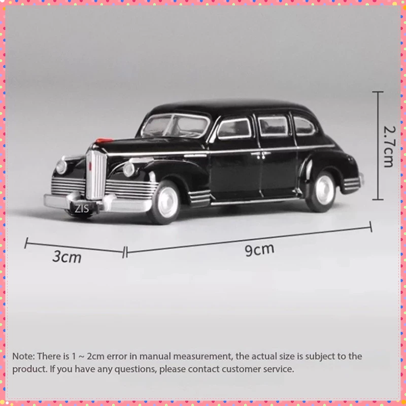 Perka Model 1:64 Soviet ZIS-110 Sedan Alloy Car Model Ornament