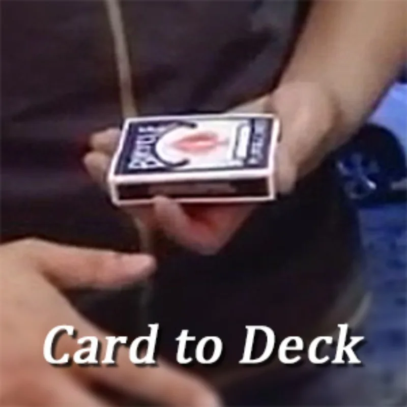 Card To Deck Shin Lim Cards Magic Tricks Close Up Magic Props Gimmick Magician Beginner Street Magic Illusion Magia Profesional