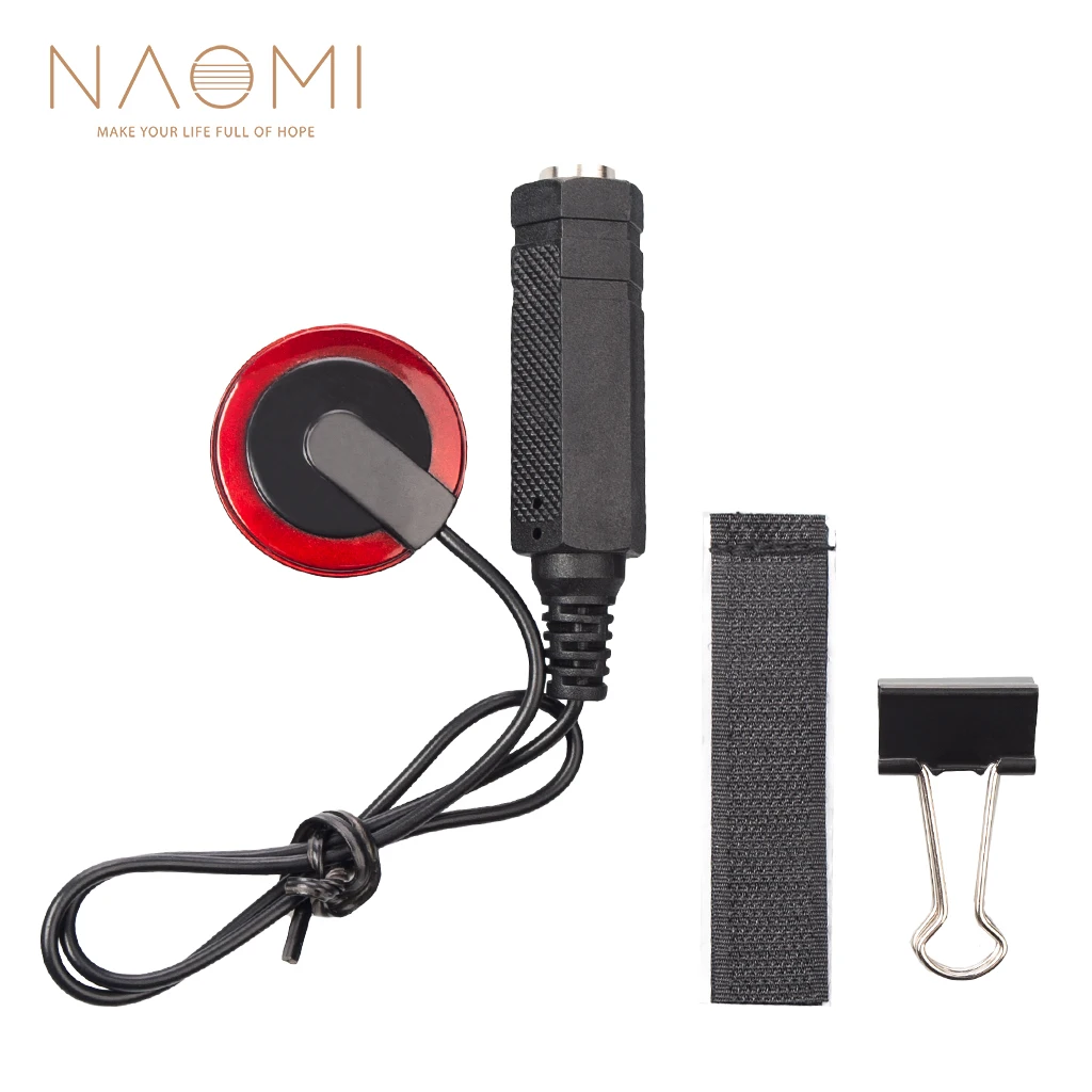 

NAOMI Acoustic Guitar Pickup Ukulele Pickup Violin Pickup Viola Cello Banjo Pickup Contact MIC P-007 NEW