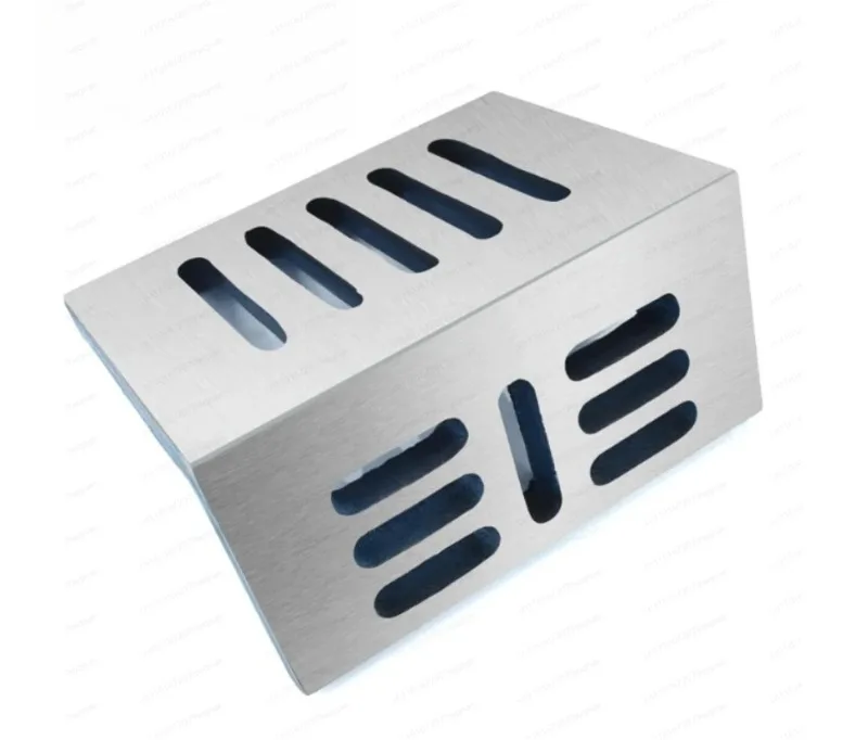 Cast Iron L‑Shape 90° T‑Slot Angle Plate, Right‑Angle Bracket, Milling Machine Inspection Fixture for Machine Tool
