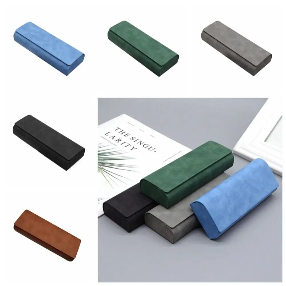 

Anti Pressure Leather Eyewear Case Waterproof Glasses Storage Bag Sunglasses Box Eyewear Protector Case Sunglasses Organize