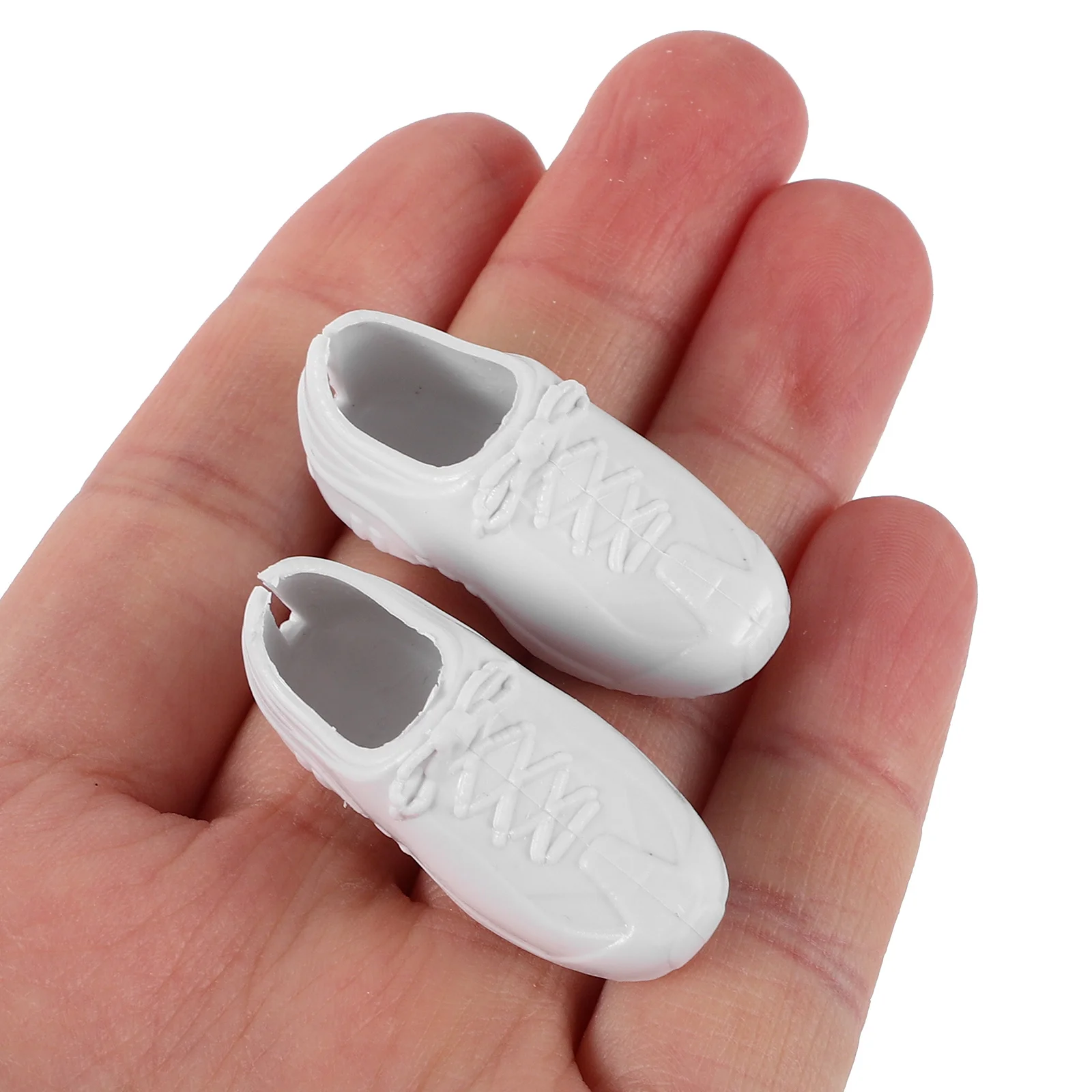 

1Set Miniature Shoes for 11 Inch Best Fit Micro Landscape Sneakers Ideal Dress Fine Craftsmanship Easy Clean