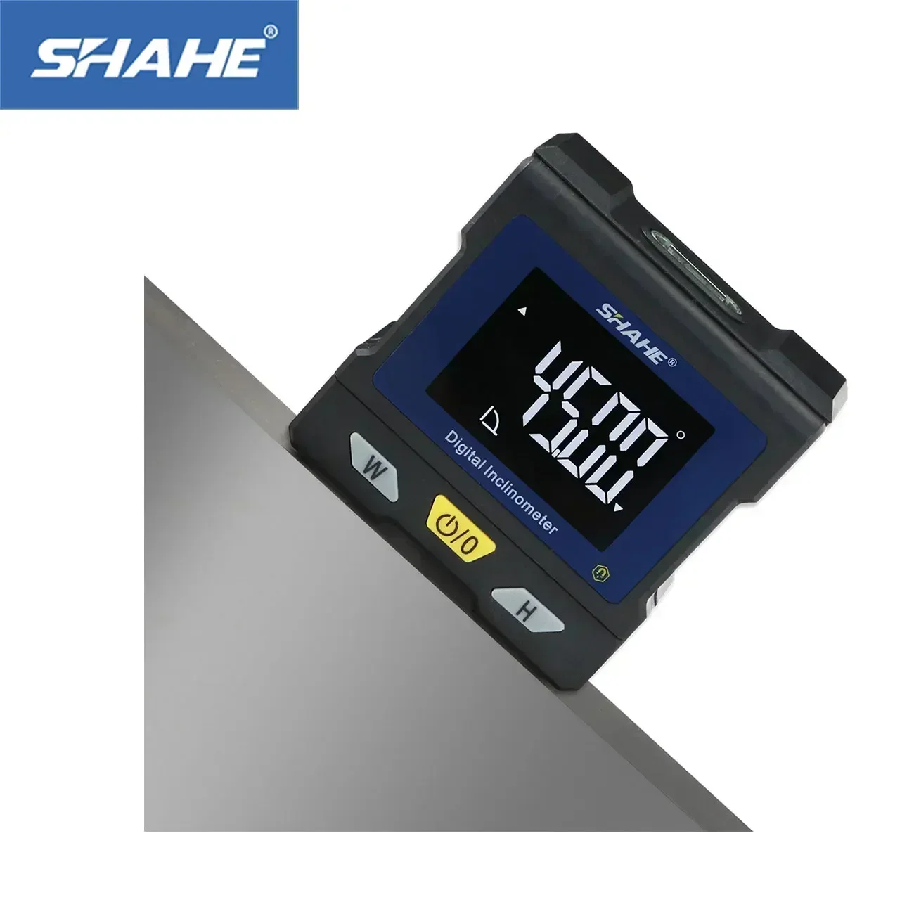 SHAHE Flip Up Display Digital Level Angle Gauge Meter Magnetic Electronic Level Angle Finder Tool Protractor Inclinometer