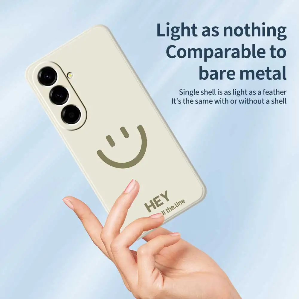 รูปแบบการแสดงออกโทรศัพท์มือถือปกหลังสําหรับ Samsung Galaxy A56 A32 A23 A22 5G A32 A23 4G A55 A54 A53 A52 A51 A35 นุ่ม