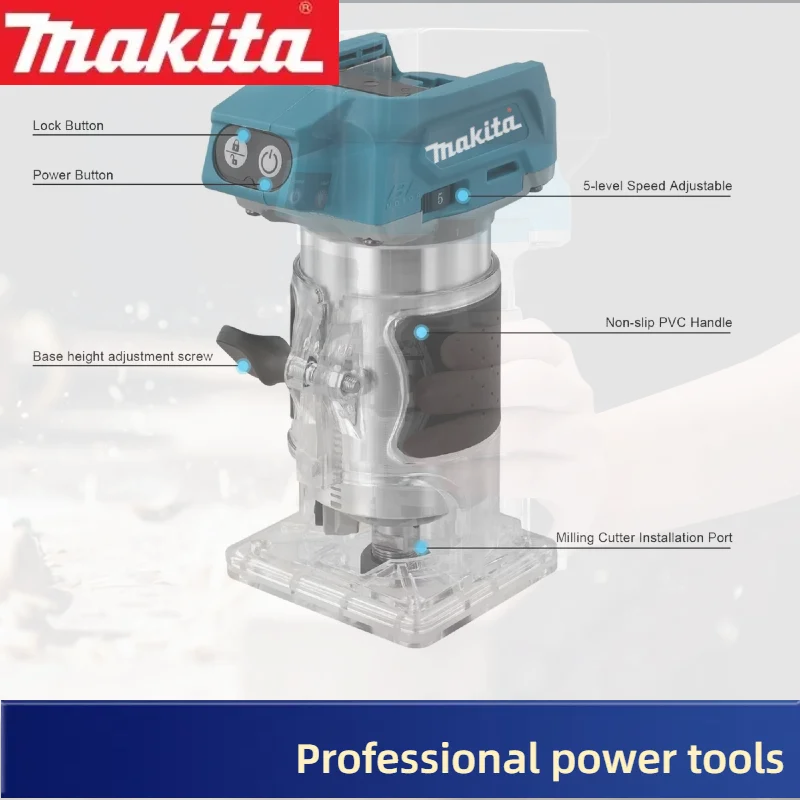 マキタ コードレストリマー 充電式 DRT50 トリミングマシン ブラシレス スロッティングツール ミリング 木工彫刻機