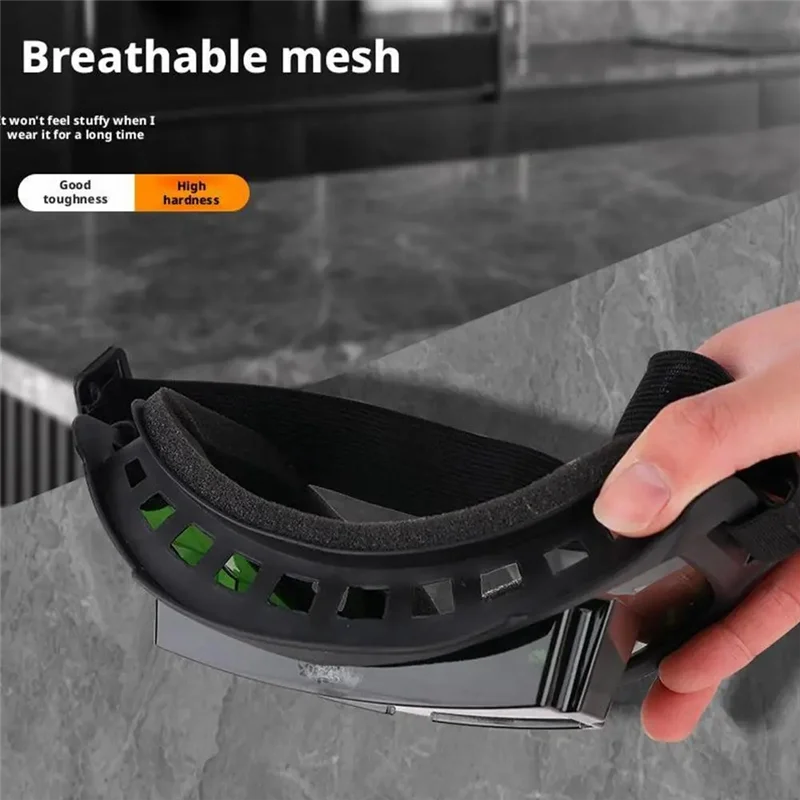 قناع لحام تلقائي قابل للفصل من TKOH، شريط قابل للتعديل، نظارات لحام واقية قابلة للتنفس، نوع سبليت #4