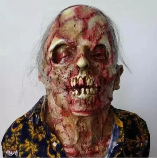 

Halloween Horror Mask Zombie Masks Party Cosplay Bloody Disgusting Rot Face Scary Masque Masquerade Mascara Terror Masker Latex