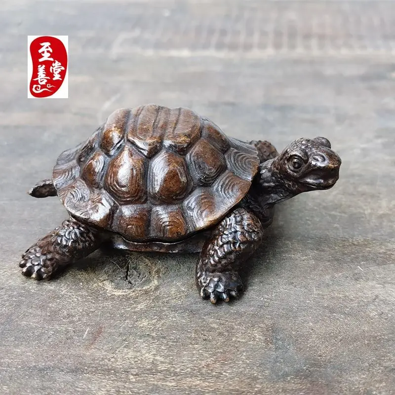 Retro Longevity turtle Ornament Decoration Tea Pet Figurines Desk Decor Accessories