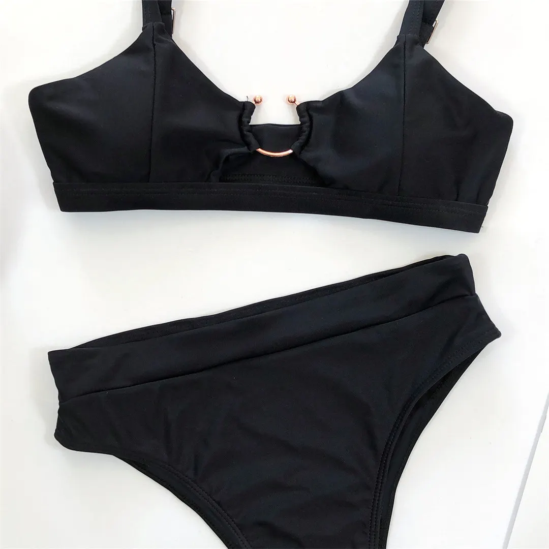 NEUER Leoparden-Badeanzug, hochtaillierter Bikini, Damen-Badebekleidung, zweiteiliges Bikini-Set, Badeanzug mit Schlangenmuster, Badebekleidung, V1712 – Detail 26