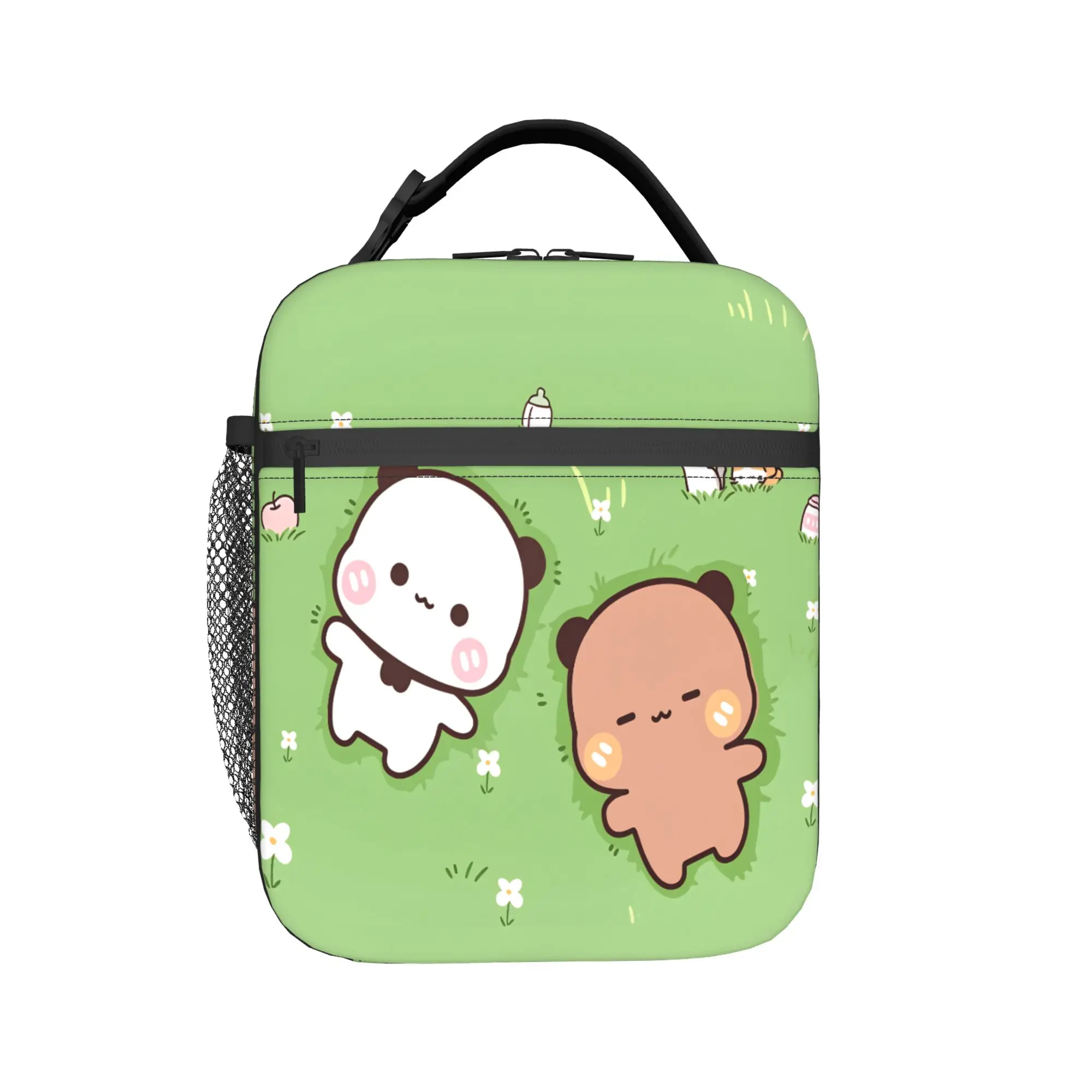 Cartoon Panda Bubu Dudu Lunch Bag For Men  Graphic Lunch Box Cute Picnic Cooler Bag Portable Waterproof Thermal Tote Handbags
