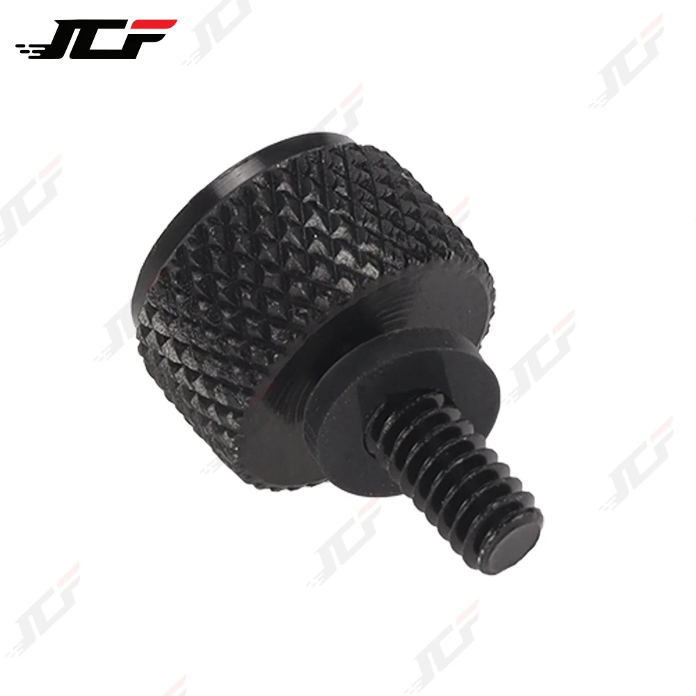 Bracingo Fit For Harley Sportster Touring Softail Dyna CVO Motorcycle Rear Seat Bolt Screw Nut Tab Knob Cover Kit Spacer Pad