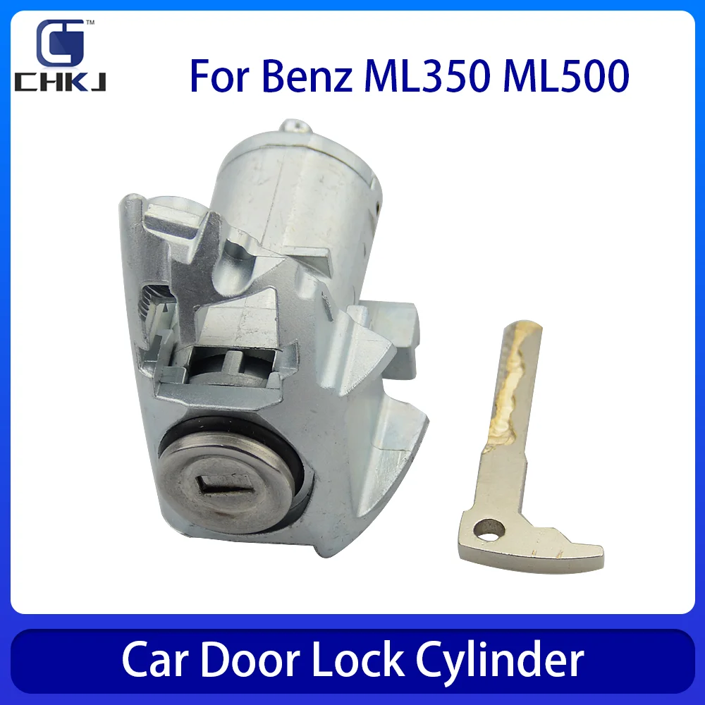 

CHKJ High Quality Auto Car Left Door Lock Cylinder For Mercedes Benz ML350 ML500 Replacement Door Locks Set with 1 Key