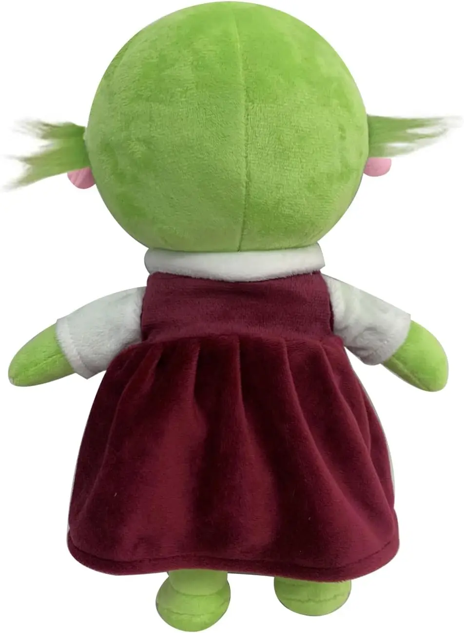 11.8 in nanalan Plush Stuffed Toy, Green Alien Rag Doll, Soft Plush Toy for Kids and Adults