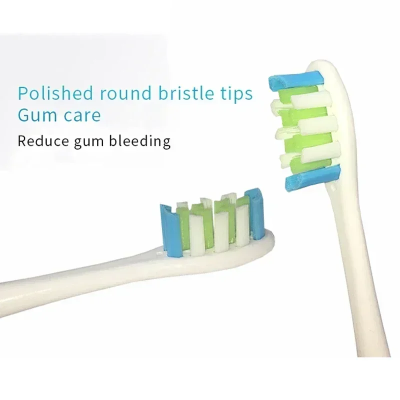 Oclean X/ X PRO/ Z1/ F1/ One/ Air 2 /SE 용 교체 칫솔 헤드 작업, 부드러운 DuPont 강모, 5 개