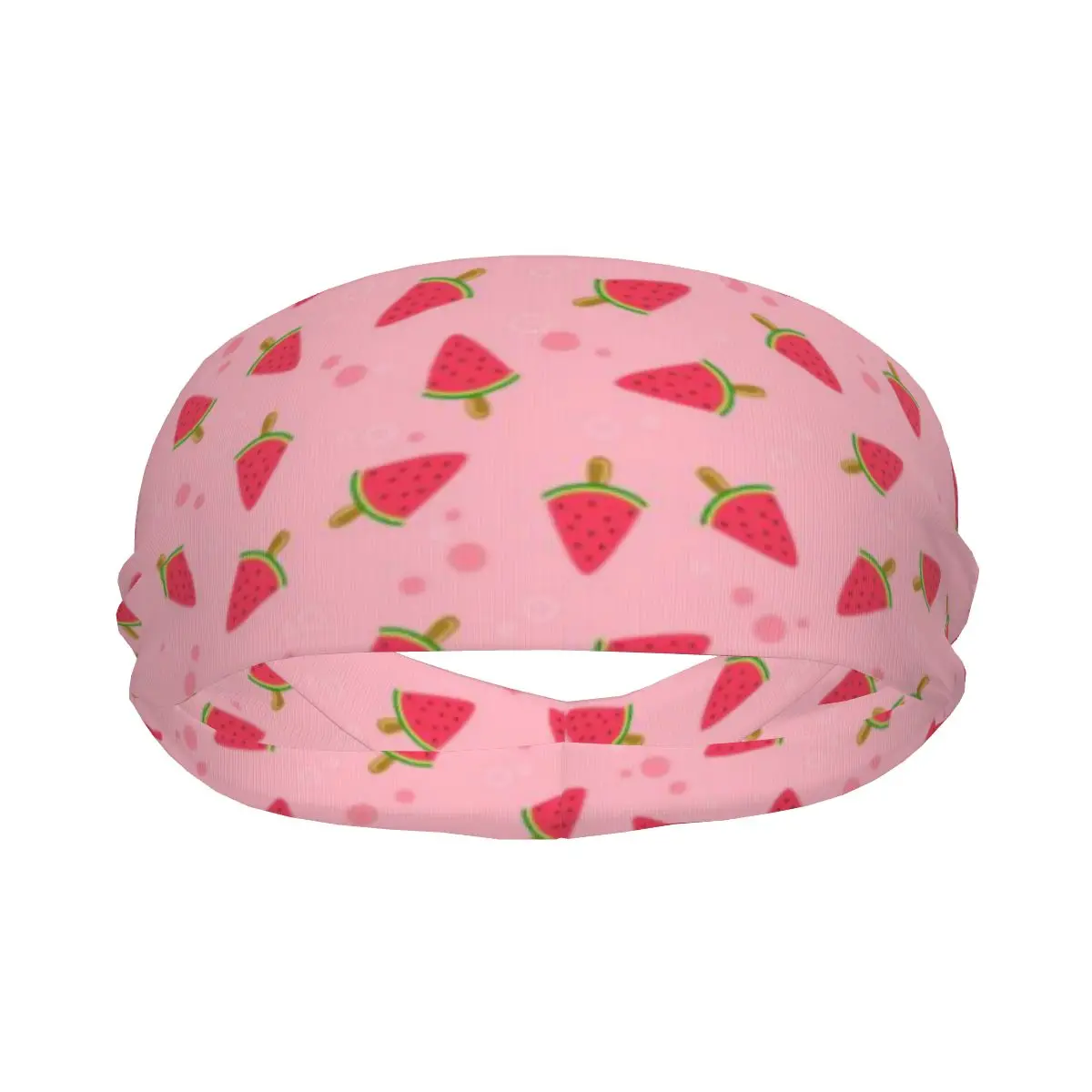 

Повязка на голову для занятий спортом, йогой, фитнесом, эластичная повязка на повязку для волос, эластичная повязка на голову с рисунком арбуза и фруктов