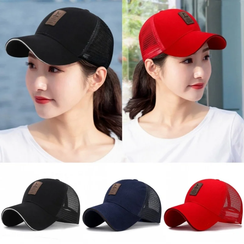 7-цветная летняя шляпа от солнца с защитой от УФ-лучей для рыбалки на открытом воздухе, дышащая сетчатая солнцезащитная кепка для тенниса, гольфа, бейсболка в стиле хип-хоп, спортивная кепка для бега