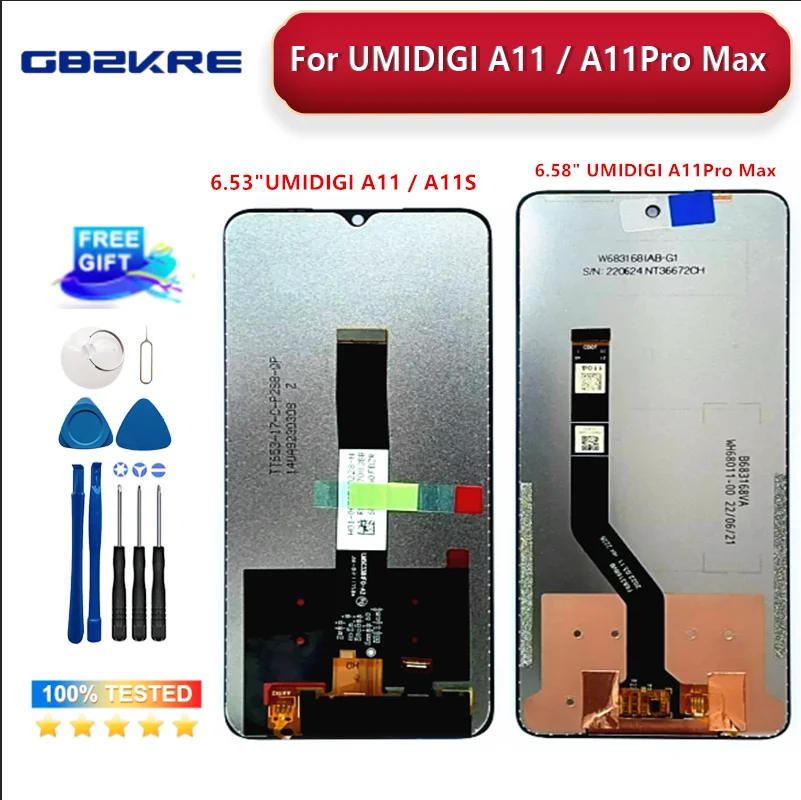 New UMIDIGI A11 /A11Pro Max LCD Original New For Umidigi A11 Pro Max LCD Display + Touch Screen Assembly Digitizer Replacement