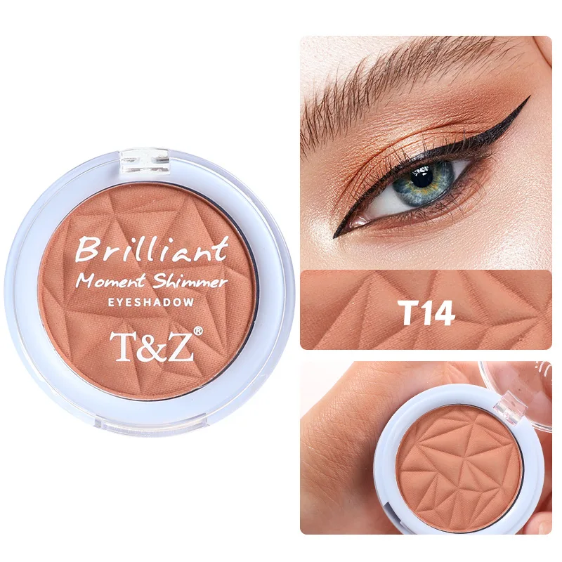 Paleta de sombras de ojos monocromáticas, lentejuelas, polvo brillante de alto brillo, aceite luminoso Facial brillante