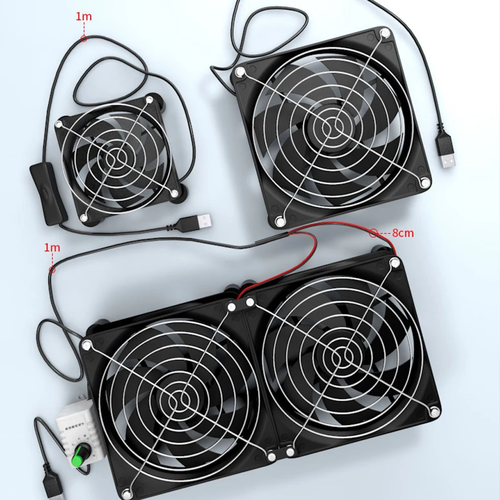 The Ultimate Solution For Overheating TV Boxes And Routers - Cooling Fan Included For TV Box Or Router USB Cooling Fan