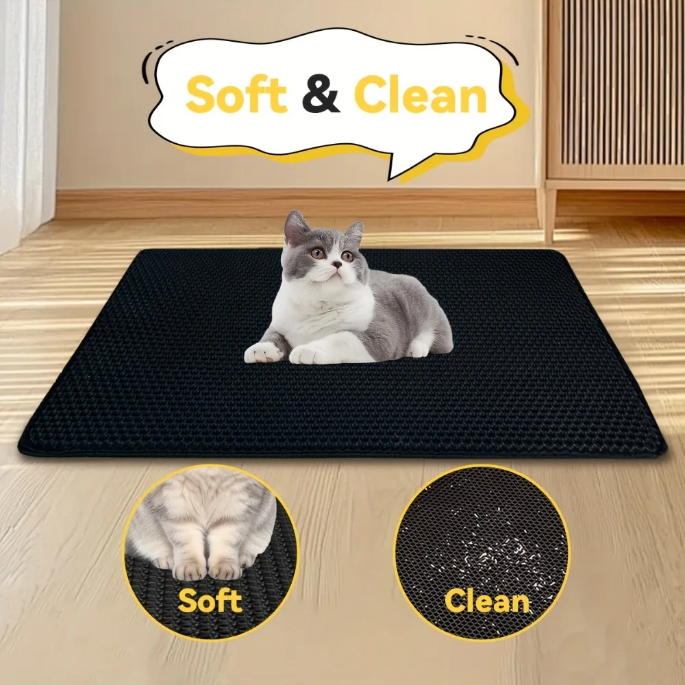 Thumbnail 3 - #25 Latest Cat Litter Box Mats Offers