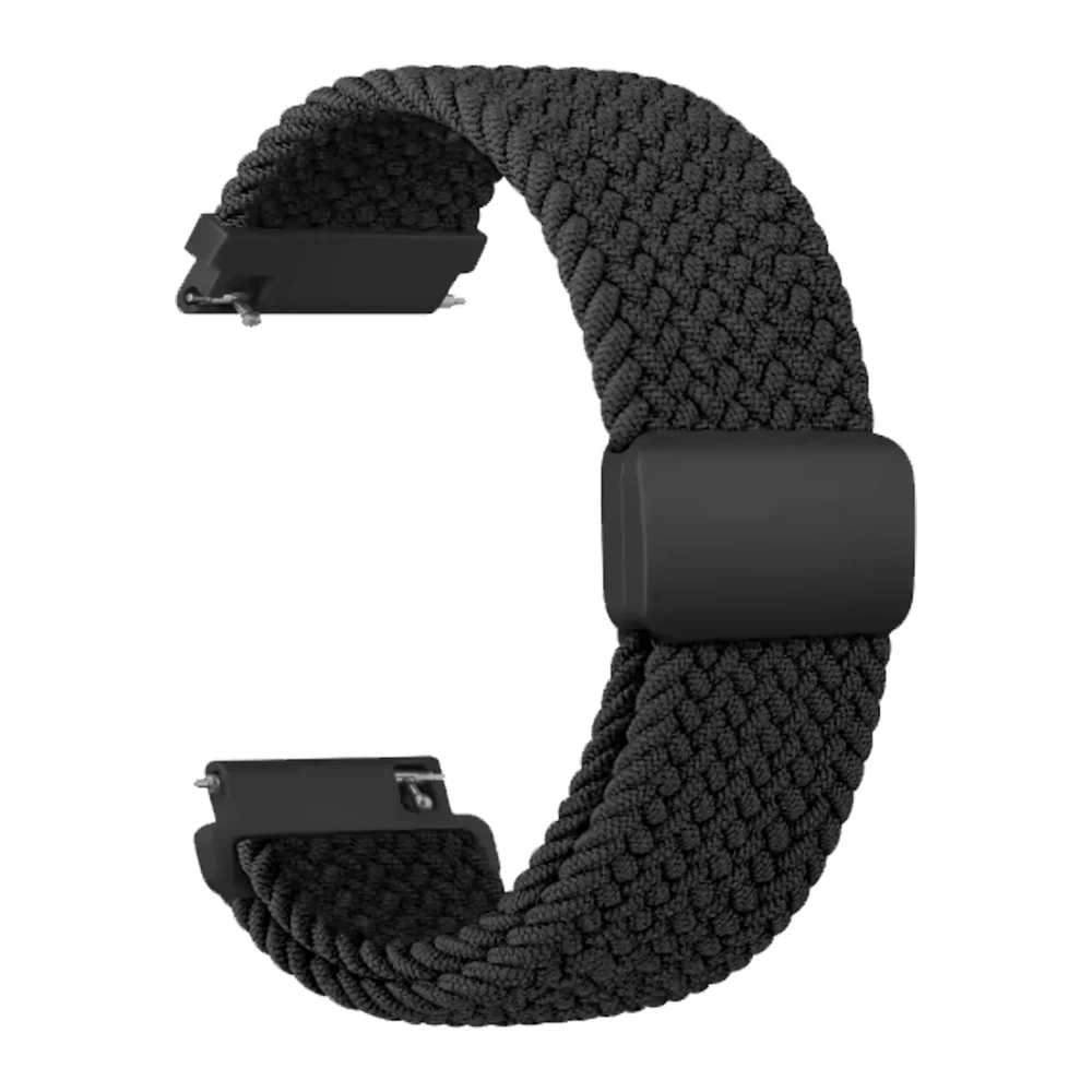 20/22 مللي متر حزام رياضي منسوج من النايلون للغارمين Venu 4 2 3 مربع شريط قابل للتنفس Forerunner 265 165 570 Vivoactive 6 حزام ساعة قابل للتمدد