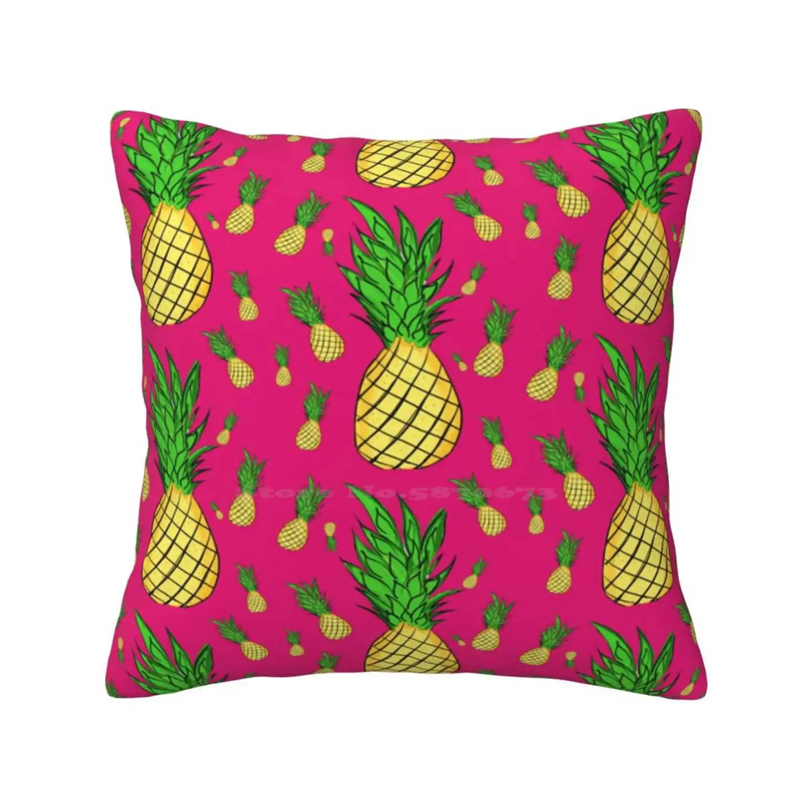 

And Pink Home Sofa Car Cushion Cover Pillowcase Fruit Pink