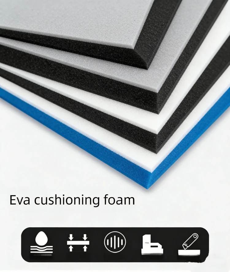 100x50cm EVA Foam Sheets Sound-Absorbing Noise Spone Foam Craft EVA Sheets Handmade Model Making Materia Thickness 3/5/10/15mm