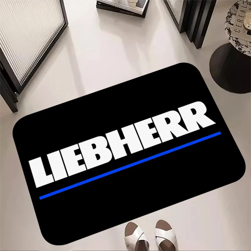 Liebherr Entrance Doormats Non-slip Bedroom Mat Halllway Carpet Kitchen Floor Mat Flannel Living Room Decor Bathroom Rugs