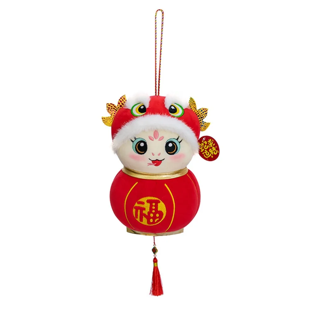 

Очаровательный С Новым Годом Змеиный Год Талисман Подвеска Удачи Благословение Фонарь Панда Игрушки Красный Мультфильм Счастливая Змея Домашний Декор
