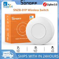 SONOFF SNZB-01P Zigbee Smart Wireless Switch Smart Scene Via EWeLink Two-Way Control With Ultimate Wall Switch NSPanel Pro