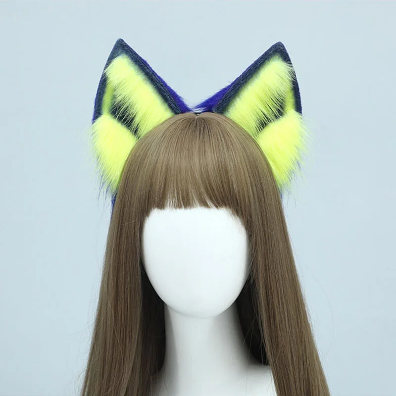 Egyptian Queen Ankha Cosplay Headband Cat's Ear And Tail Game Animal Crossing Role Play Props For Women Men Anime Accessories