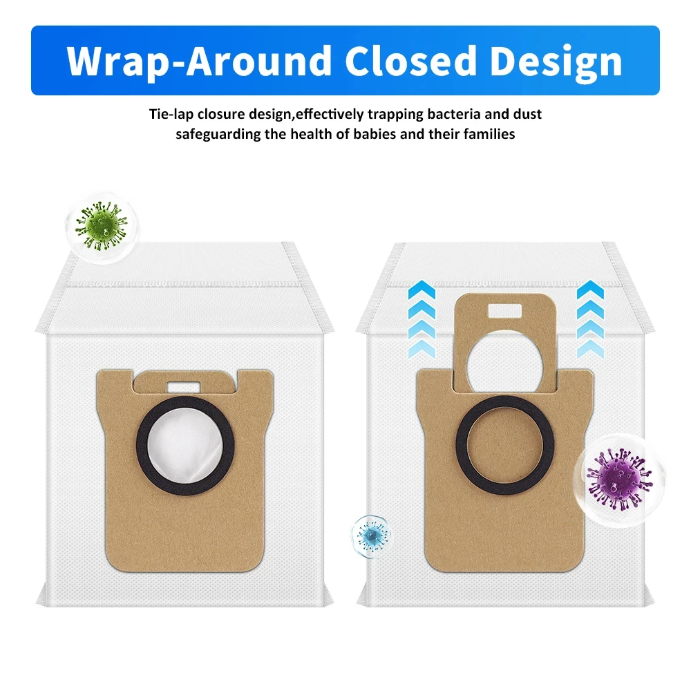 Dust Bag For Dreame S10 Pro/L10s Ultra/L20 Ultra/L30 Ultra/L20 Pro/S20Pro For Xiaomi X10+/X20+/M30S/M40/5Pro Robot Vacuum Part view 6