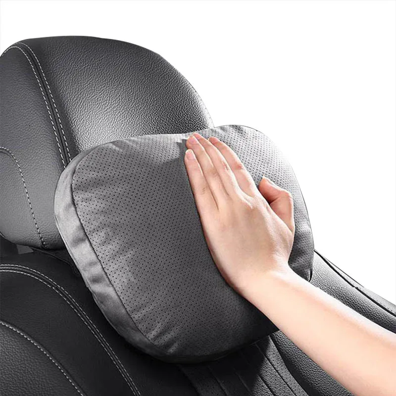 

Top Car Neck Pillow Support Seat / Maybach NEW Design S Class Soft Universal Adjustable Car Headrest Waist Pillows