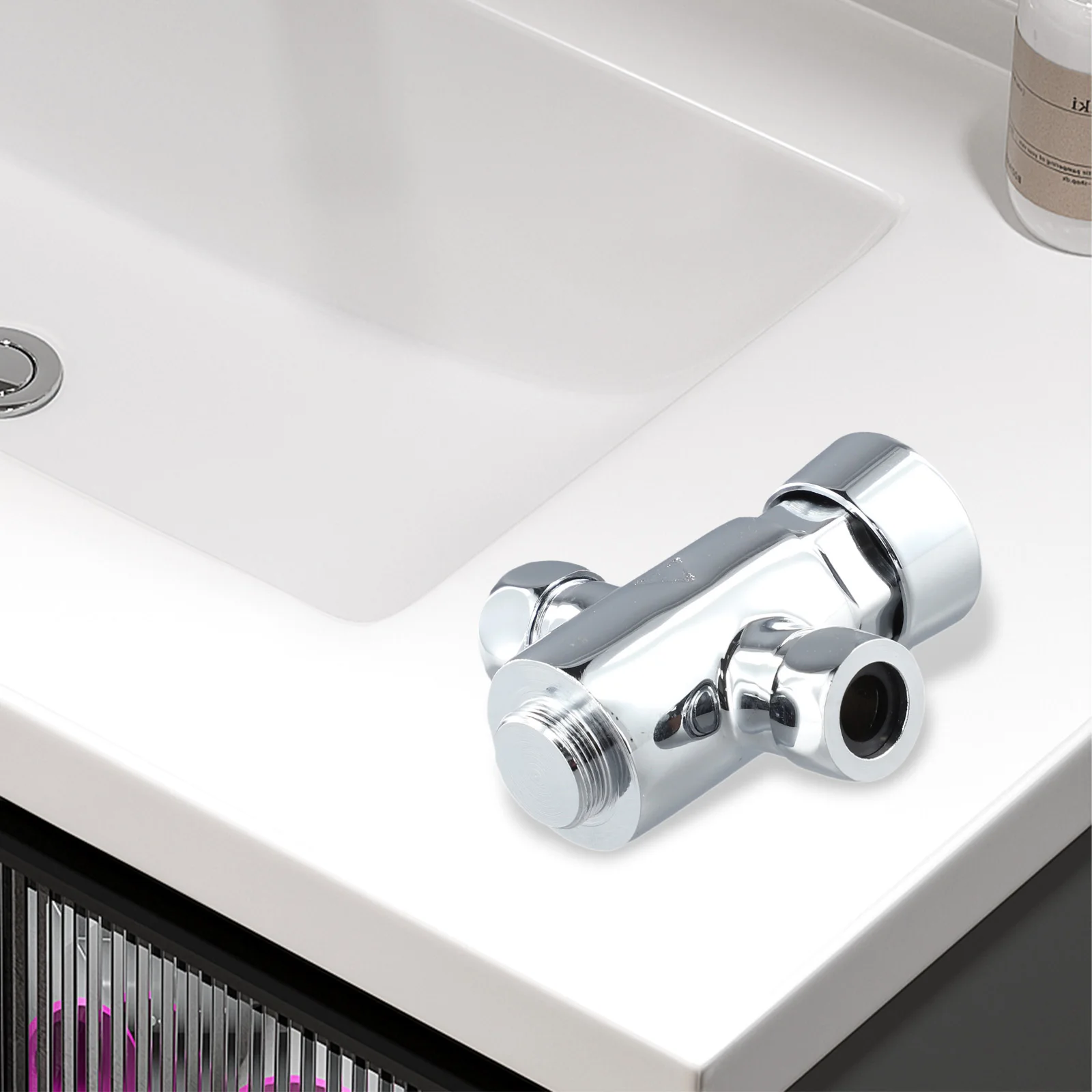 

Exposed Shower Valve Chrome Shower Valve Non Concussive Mechanism Space-saving Design Sturdy Brass Construction