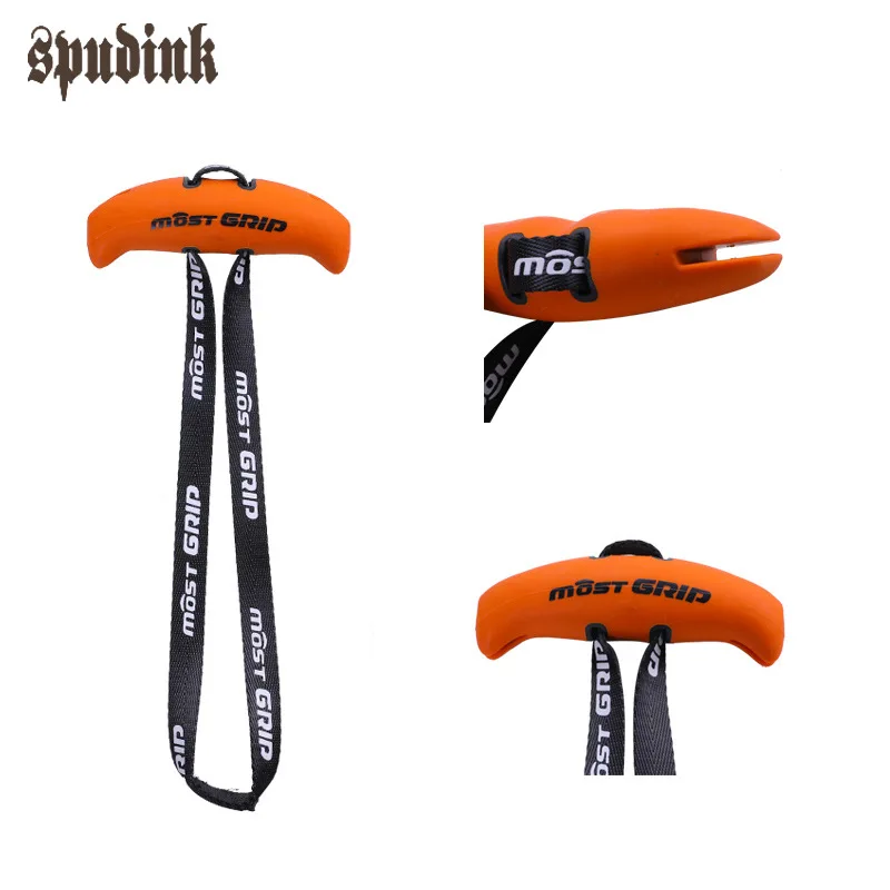 MOST GRIP Horn Handle Fitness Pull Back Pull Up High Pull Down Curvature Grip Accessories