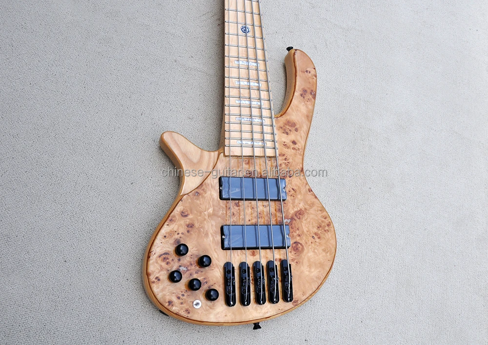 Flyoung Neck Through Bass Left Handed 5 Strings Electric Bass Guitar Profectional Bass Guitar