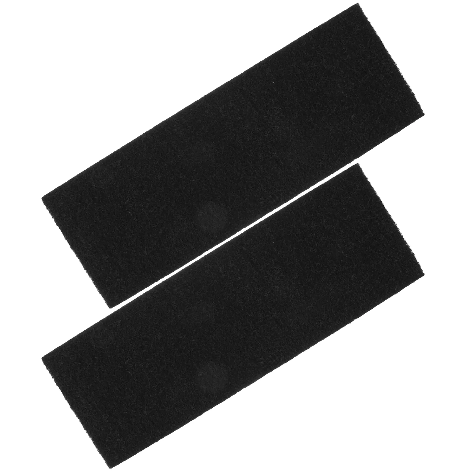 

2 Pcs Cat Litter Box Filter Cotton Accessory Carpet Replaceable Deodorizers Replacements Pad Activated Carbon Rug Pads