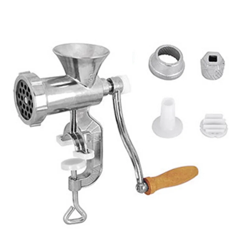 

ABGE-Mini Manual For Beef Fish Meat Mincer Portable Chopper Grinder Food Processor Steel Home Blender