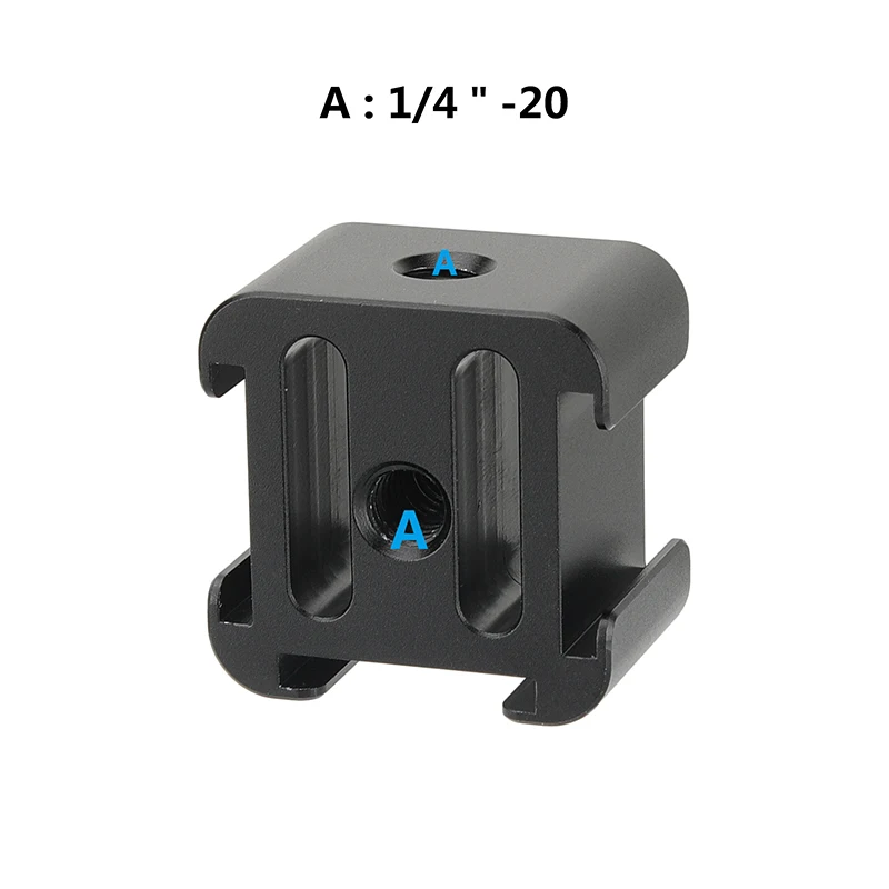 CAMVATE Verlängerung Gelenk Arm Mit Doppel Ende 1/4 "-20 Gewinde Schraube Halterungen Für DSLR Kamera DIY Käfig Rig