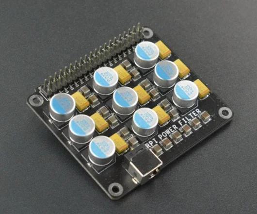 DFR0940 Power Filter Board for Raspberry Pi 3B+/ 4B Power Management IC Development Tools