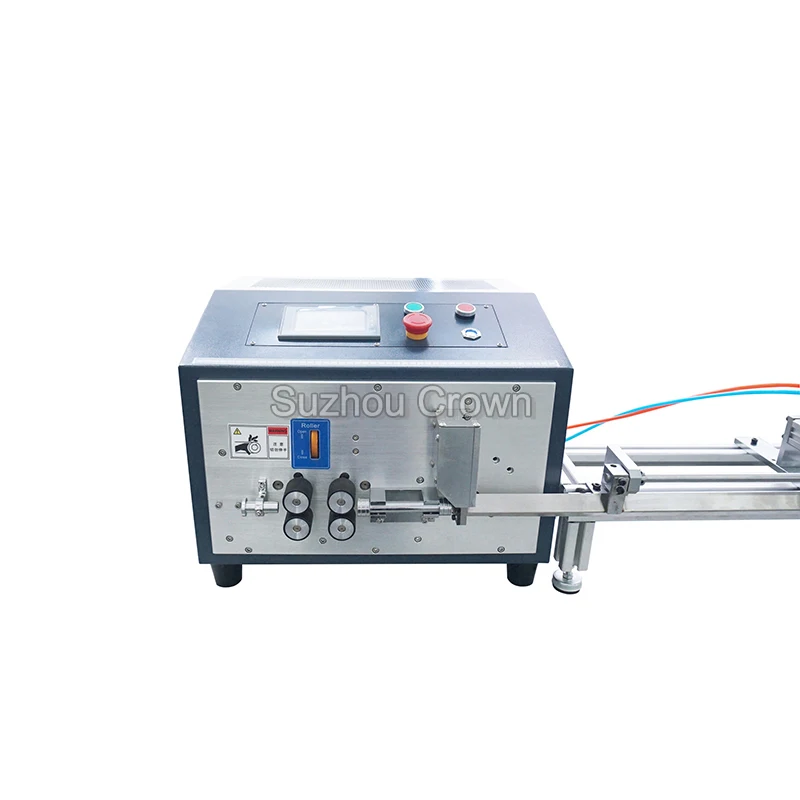 Automatic Feeding Power Cable Cutter Stainless Steel Iron Wire Rope Cutting Machine