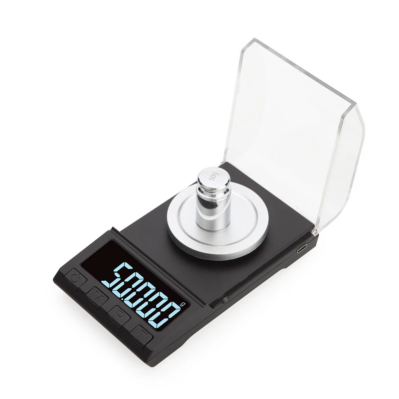 100g/50g/20g 0.001g Precision Scale For Jewelry Gold Herb Lab Weight Milligram Scale Electronic Balance Digital Accurate Scale