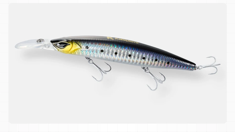 Kishimoto Jerkbait Minnow 12,5 cm 26 g Sinking Minnow Angelköder Long-Lip Diving Long Casting Künstlicher harter Köder Angelköder – Detail 11