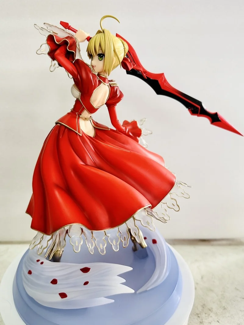 Fate/Stay Night Saber Anime Peripherals Model Figures Ubw Unlimited Blade Works Nero Claudius Action Figures Desktop Toys Gifts