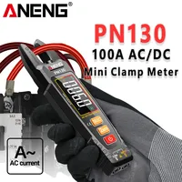 ANENG PN130/PN129 Intelligent Digital Clamp Meter Protable 4000 Counts AC/DC Voltage Current Multimeter Capacitance Resistance