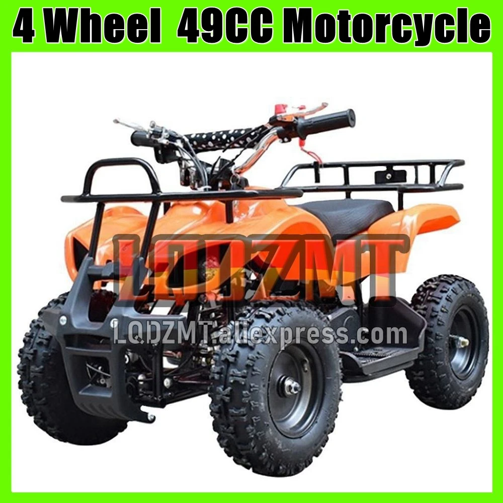 All-terrain Motorcycle Four Wheels ATV OFF-road 49/50CC 2-Stroke Engine Gasoline Racing MOTO For New Year Birthday Holiday Gifts